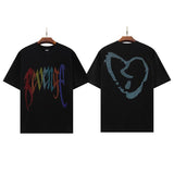 Revenge T Shirt High Street Hip Hop Oversize Loose Short Sleeve T-shirt Men and Women BF