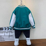 Toddler Boys Jackets Boys' Jacket Baseball Uniform Autumn Clothing