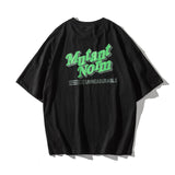Men 'S T-shirt Short-Sleeved T-shirt Men 'S Summer Casual Street Hip Hop Retro Fashion Letter Print Loose Tee