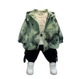 Toddler Boys Jackets Boy's Autumn Coat Hooded Top