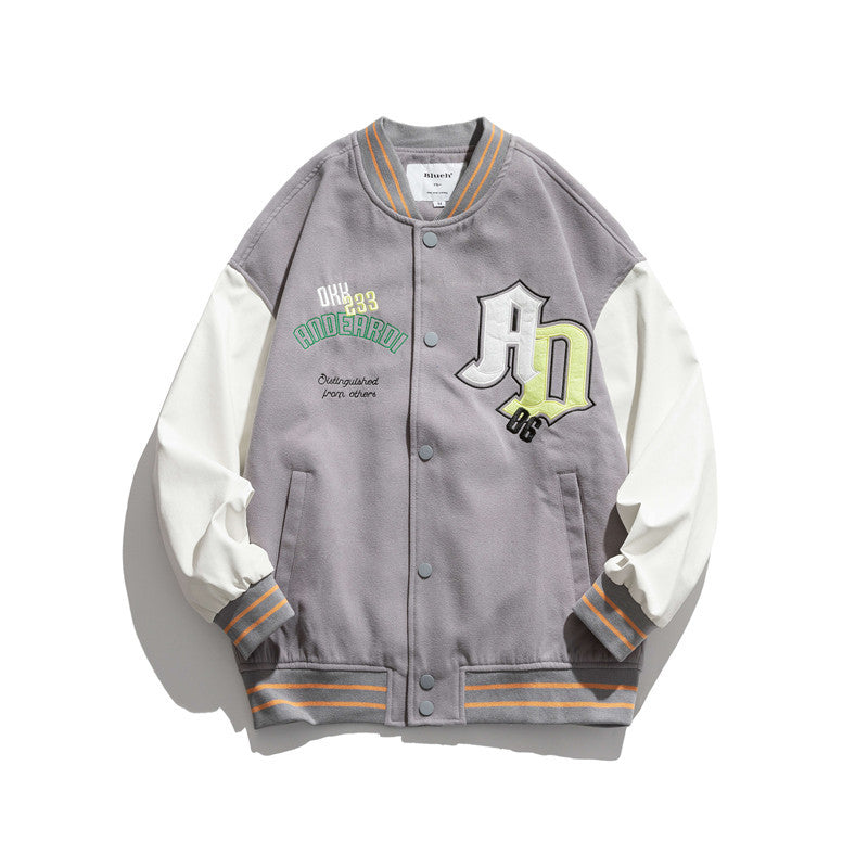Letterman Jacket Outfit Senior Jackets Varsity Baseball CoA Autumn Casual Coat Top