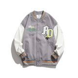 Letterman Jacket Outfit Senior Jackets Varsity Baseball CoA Autumn Casual Coat Top