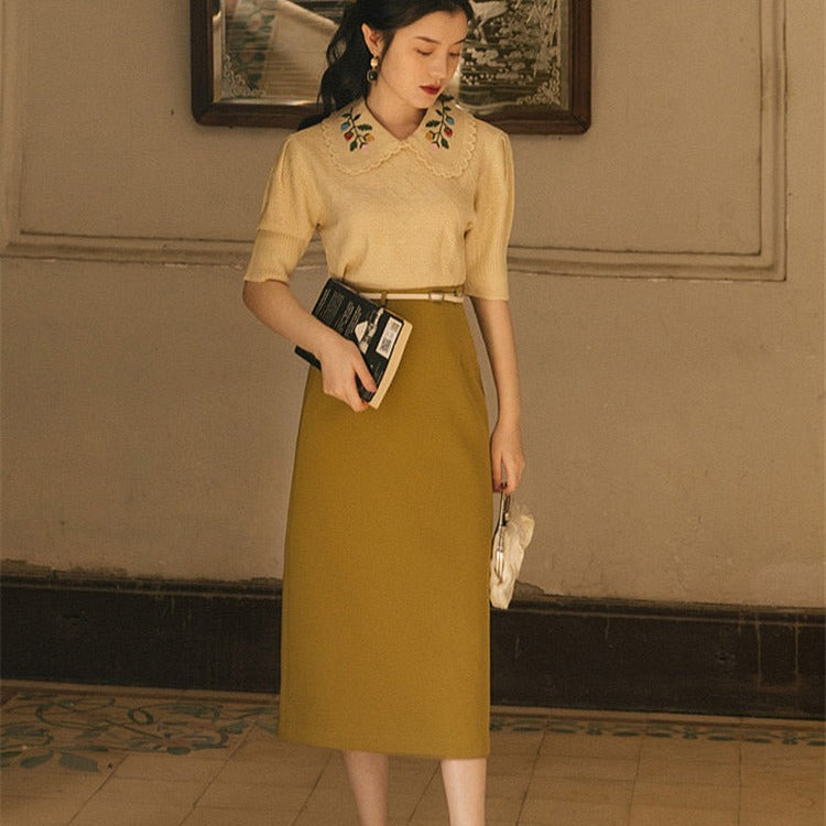 Women Cottagecore Dress Female Summer