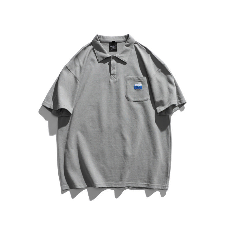 Man Summer T Shirt Polo Shirt