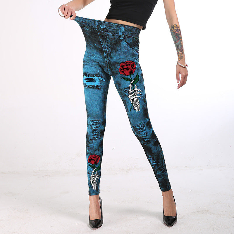 Women Legging Hip Raise Slimming Pencil Leggings Women Autumn and Winter Trousers
