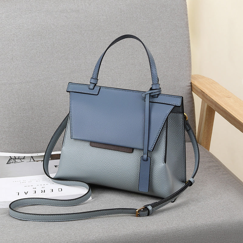 The Teacher Tote Women's Bag Genuine Leather Large Capacity Shoulder Handbag High Quality Crossbody Bag