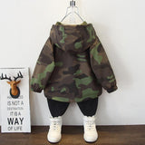 Toddler Boys Jackets Boy's Camouflage Autumn Clothing Coat Wind Coat