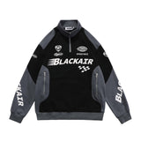 Blackair Jacket Blackair Retro Racing Motorcycle Clothing