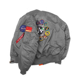 Men's Bomber Jacket Baseball Uniform Men's Alpha Oversized