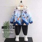 Toddler Boys Jackets Boy's Trench Coat Spring and Autumn Thin Children