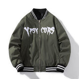 Varsity Jacket Embroidered Baseball Uniform Coat