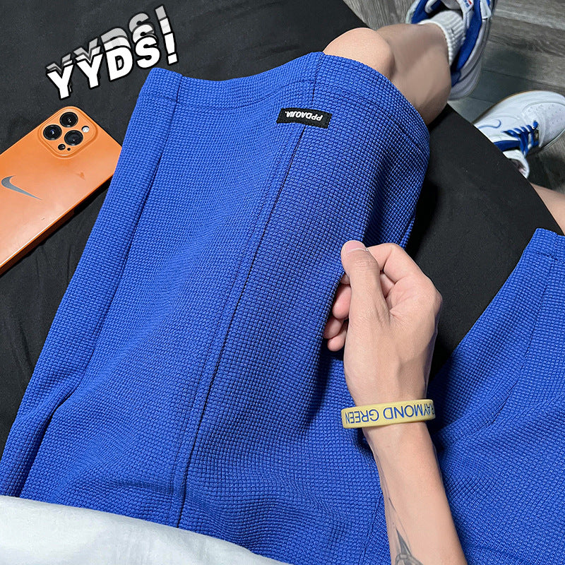 Men Shorts Waffle Shorts