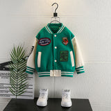 Toddler Boys Jackets Boys' Baseball Jacket Coat