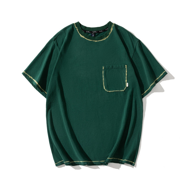 Man Summer T Shirt Crew Neck