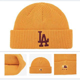 Yankee and Dogers Winter Hat Autumn and Winter Women's Warm Fashion Knitted Hat