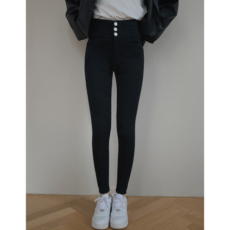 Women's Legging Leggings Women's High Waist Elastic Slim Fit Skinny Pants Women's Pants