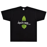 Rock Star T Shirt Depeche Mode Freelove T-shirt Rock Band Loose Short Sleeve