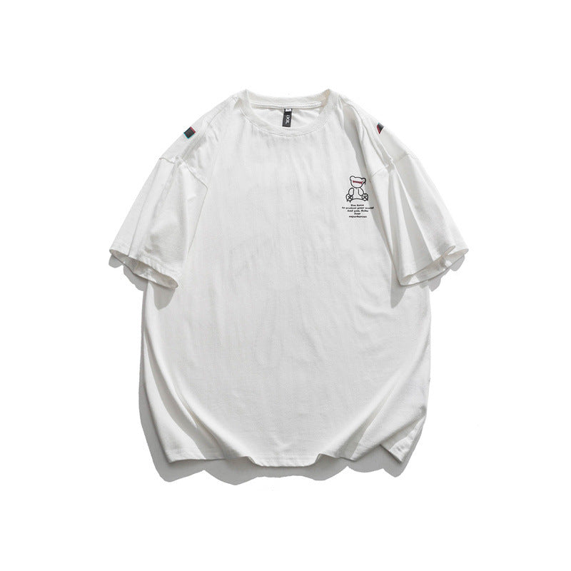 2022 Summer Man Outfits round Neck Short Sleeve