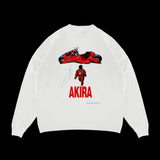 Akira Sweatshirt Vintage Anime Akira Illustration Ins Long Sleeve Sweater