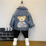 Toddler Boys Jackets Boys Autumn Wear Denim Jacket
