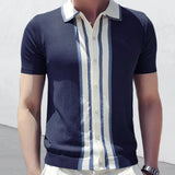 Polo Shirts Summer Polo Shirt Men's Short-Sleeved Sweater