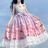 Pastel Gothic Lolita Harajuku Style Clothing Strap JSK Dress
