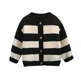 Toddler Boys Jackets Boys' Knitted Sweater Coat Spring and Autumn Clothing Children