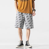 Men Shorts Sports Casual Shorts Men's Summer Loose Knitted Sweatpants Beach Pants