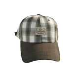 Vintage Check Baseball Cap