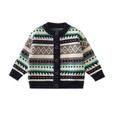 Toddler Boys Jackets Boys' Sweater Spring and Autumn Children's Knit Cardigan