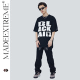 Blackair T Shirt Blackair Summer Short Sleeve Men's Loose round Neck T-shirt