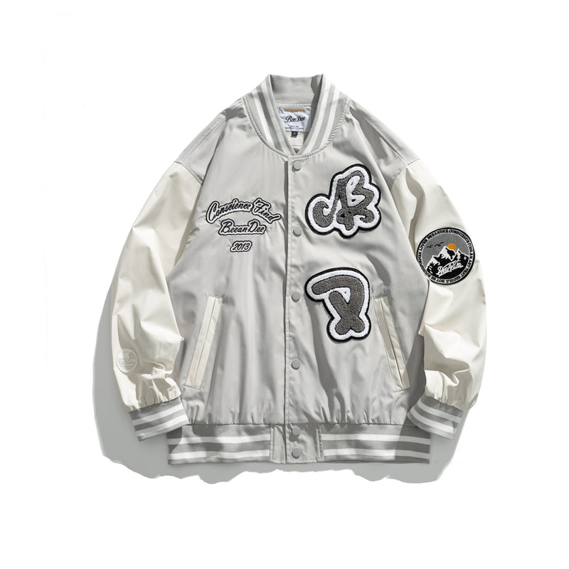 Letterman Jacket Outfit Senior Jackets Varsity Baseball Coat Couple Wear Hip Hop Loose Fashion Brand Coat