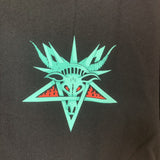 Thrasher T Shirt Thrasher Black Sheep Head Flame Loose Short Sleeve Fall Winter Couples Men