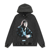 Present Hoodie Rock Band Liam Gallagher Oasis Heavy Old Man