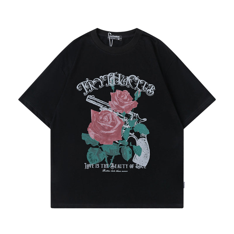 Man Tees Summer Fashion Brand Short Sleeve T-shirt