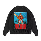 Akira Sweatshirt Vintage Manakira Joint Name Otomo Katsuhiro Sweater Oversize