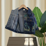 Toddler Boys Jackets Boys' Denim Jacket Spring and Autumn