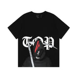 Vlone T Shirt Printed Men's Short Sleeve High Street Men's Women's Half Sleeve Vlone Couple