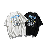 Man Summer T Shirt Cartoon Print
