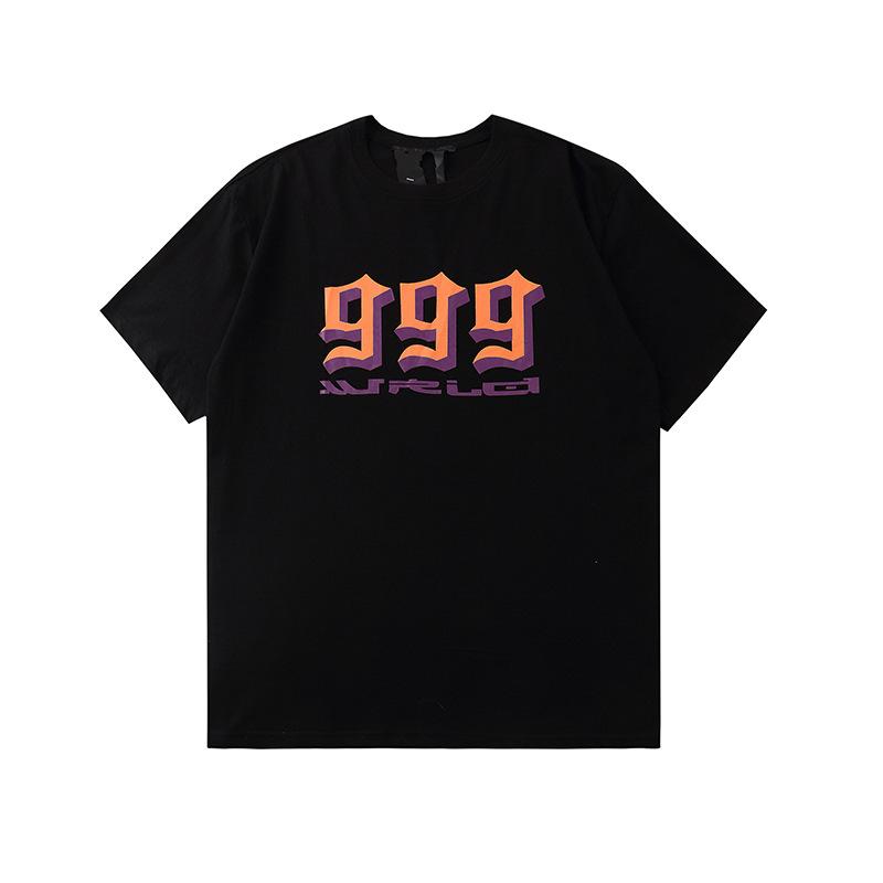 Juice WRLD  Printed Short Sleeve Men's and Women's High Street Couple round Neck T-shirt