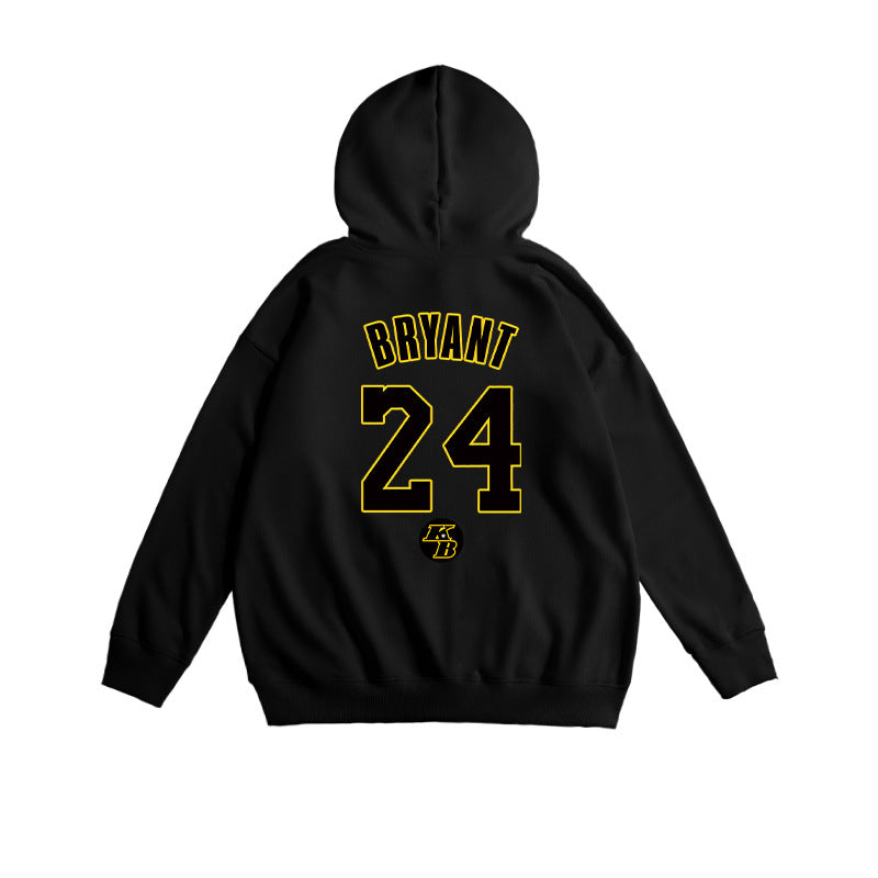 In Memory of Kobe Hoodie Kobe No. 24 Sweater Casual Loose plus Size