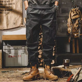 Men Cargo Pants Cotton Overalls Men Spring and Autumn Loose