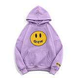 Justin Bieber Drew House Hoodie Winter Hooded Sweater Couple Coat