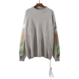 Off White Winter Sweaters Autumn and Winter Knitted Sweater