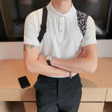 Men Polo Shirts Summer Men's Short-Sleeved Polo Shirt