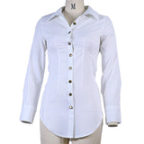 Women Blazar Pants Suit Women's Clothing Spring/Summer Solid Color Slim Fit Long Sleeves