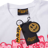 Justin Bieber Drew House Drew Printed Male and Female Couple Short Sleeve Tshirt Tee
