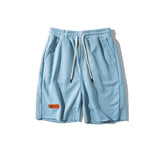 Men Shorts Summer Shorts Men's Casual Overknee Wide Leg Loose Sports Cropped Beach Pants Sweatpants