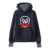 Juice WRLD in Loving Memory Hoodie Juice WRLD Peripheral Fashion Fake Two Pieces Printed Sweater for Women