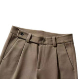 Men Suit Pants Casual Pants Thickened Loose Straight